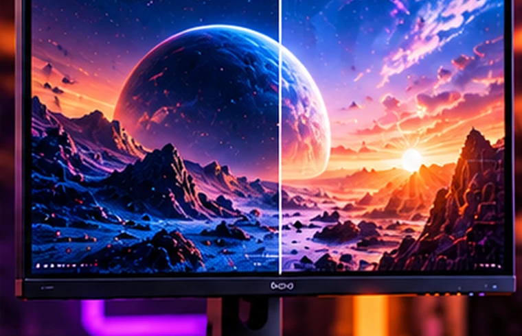 Representação de teste de monitor