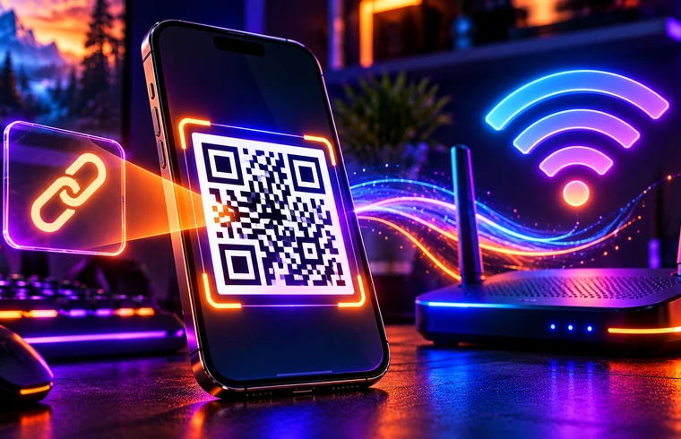 Representação de gerador de qr code