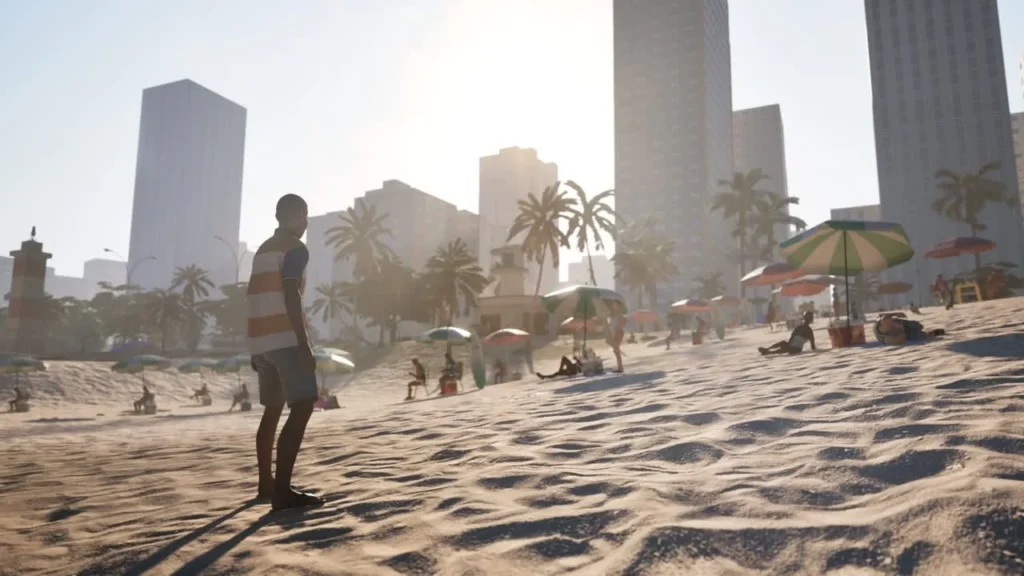 171: Baixada dos Anjos e praia no gameplay de outubro de 2026