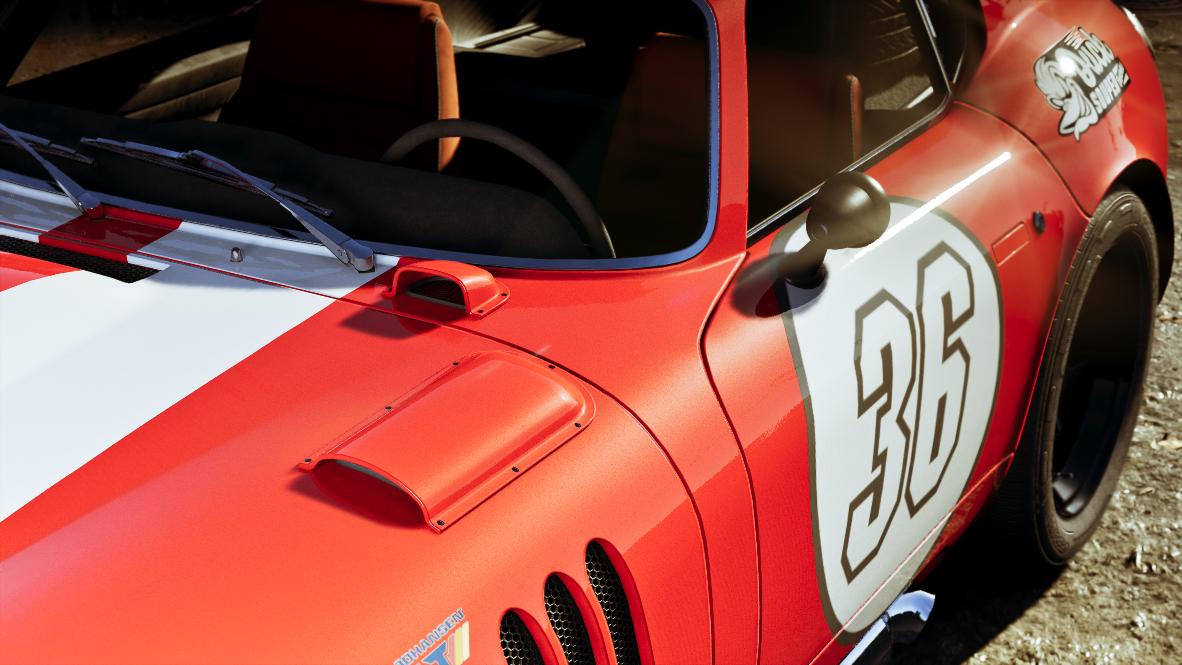 Declasse Mamba GT em captura da coleção de carros clássicos de Wyman de GTA 6